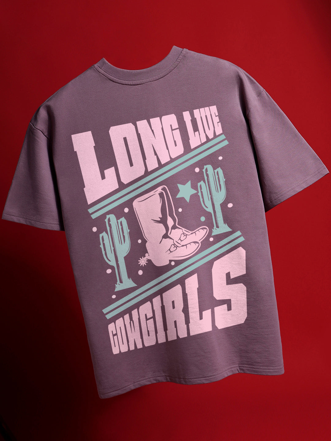 Cow Girl Oversized T-Shirt