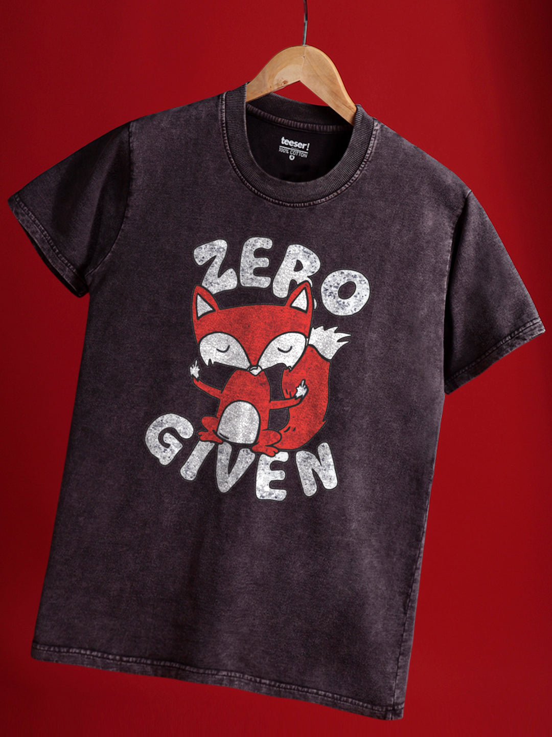 ZERO FOX GIVEN Acid Regular Fit T-Shirt