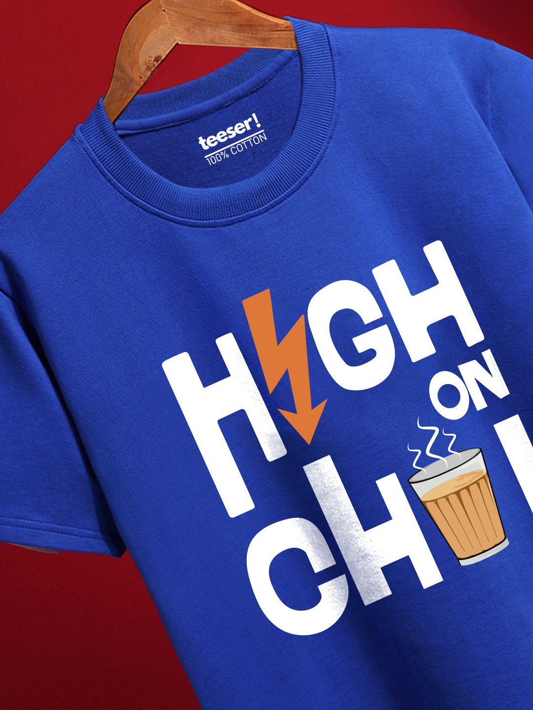 High On Chai Regular Fit T-Shirt