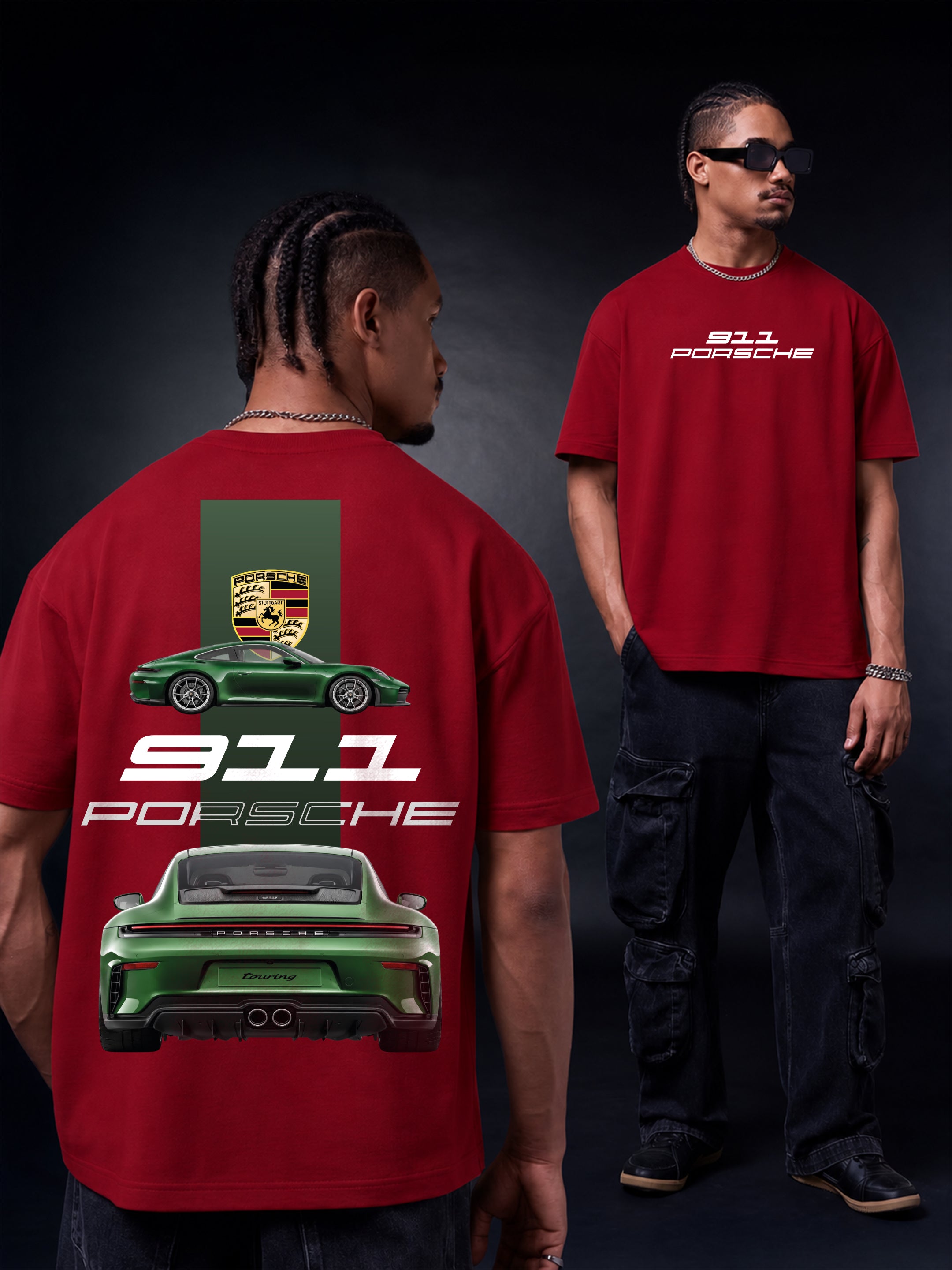 Porsche 911 Touring Oversized T-Shirt