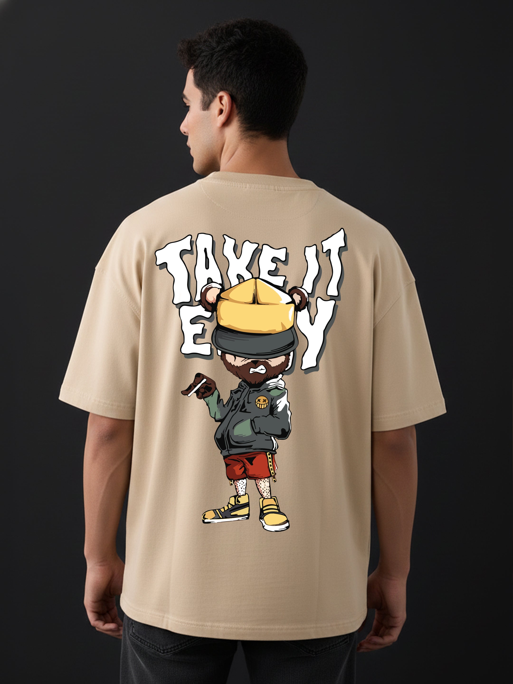 Take It Easy Oversized Fit T-Shirt