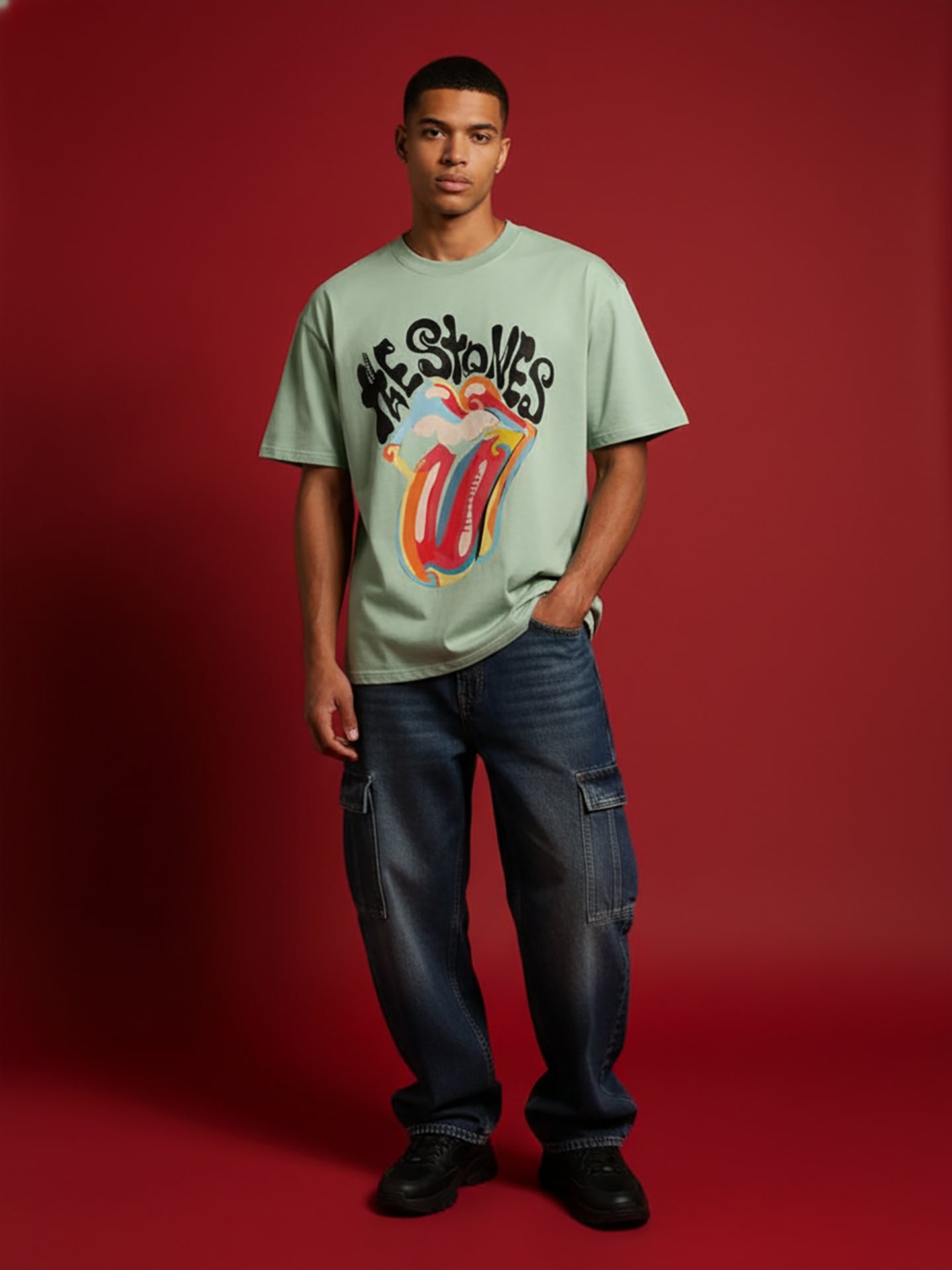 He Stones Oversize T-Shirt