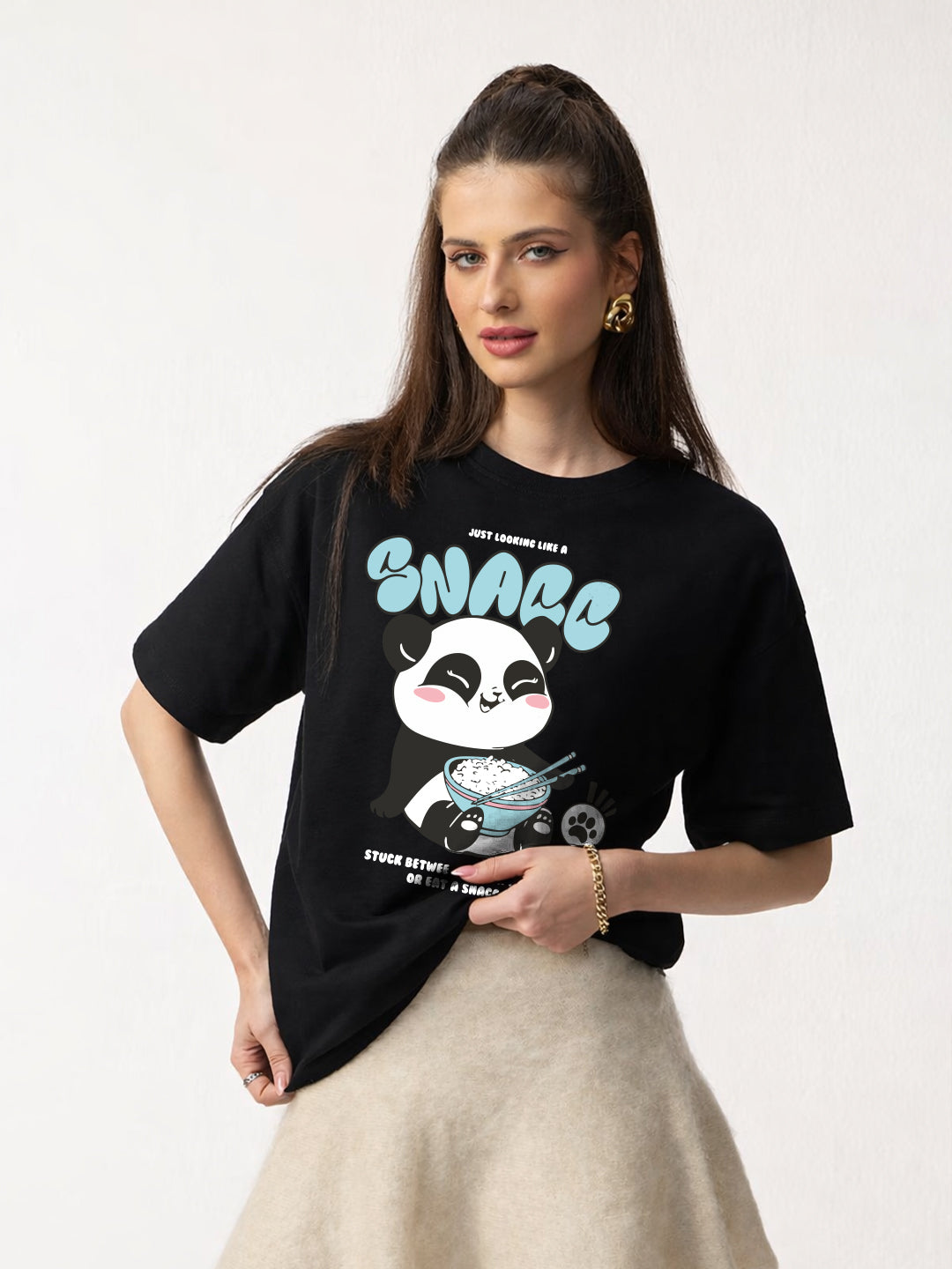 Just Looking Like a Snacc Oversized T-Shirt