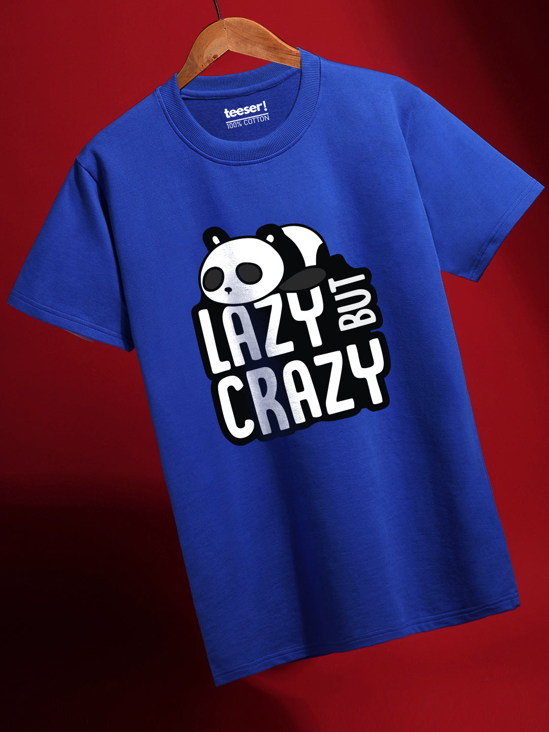 Lazy But Crazy Regular Fit T-Shirt
