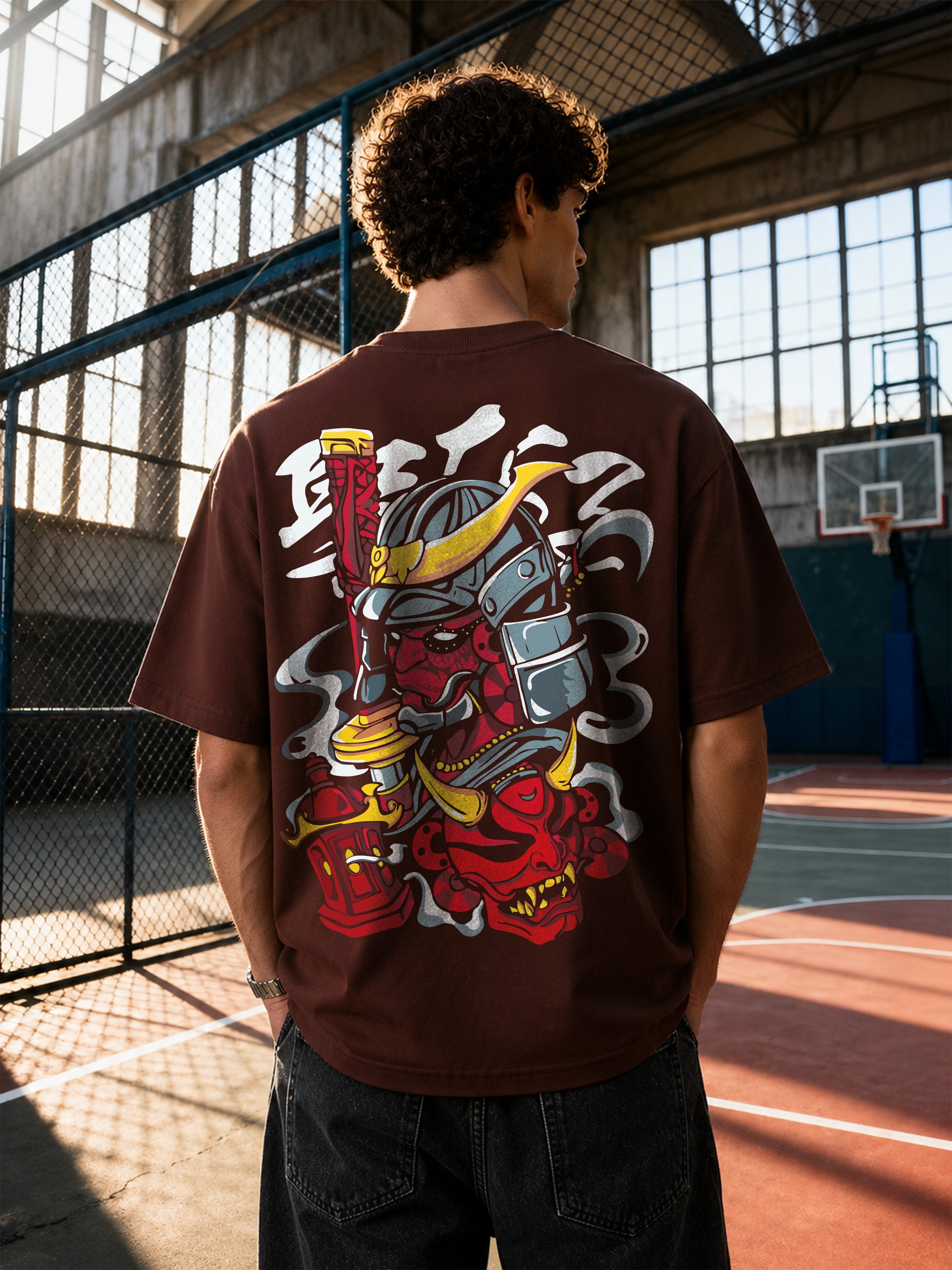 Samurai Oversized Fit T-Shirt