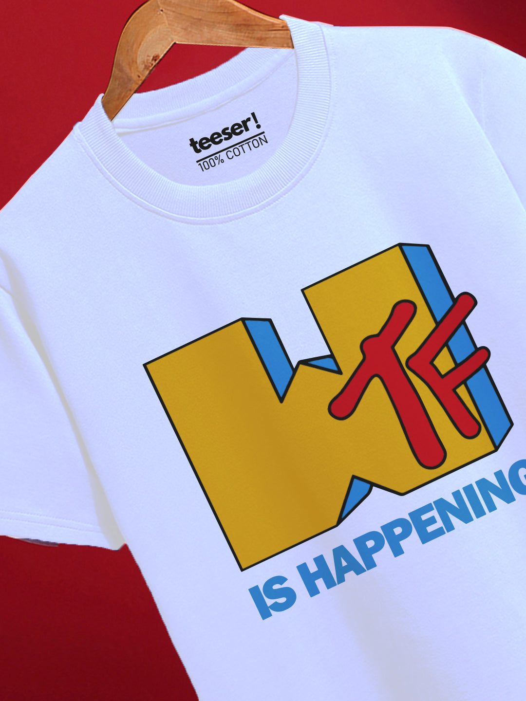 WTF Regular Fit T-Shirt For Women