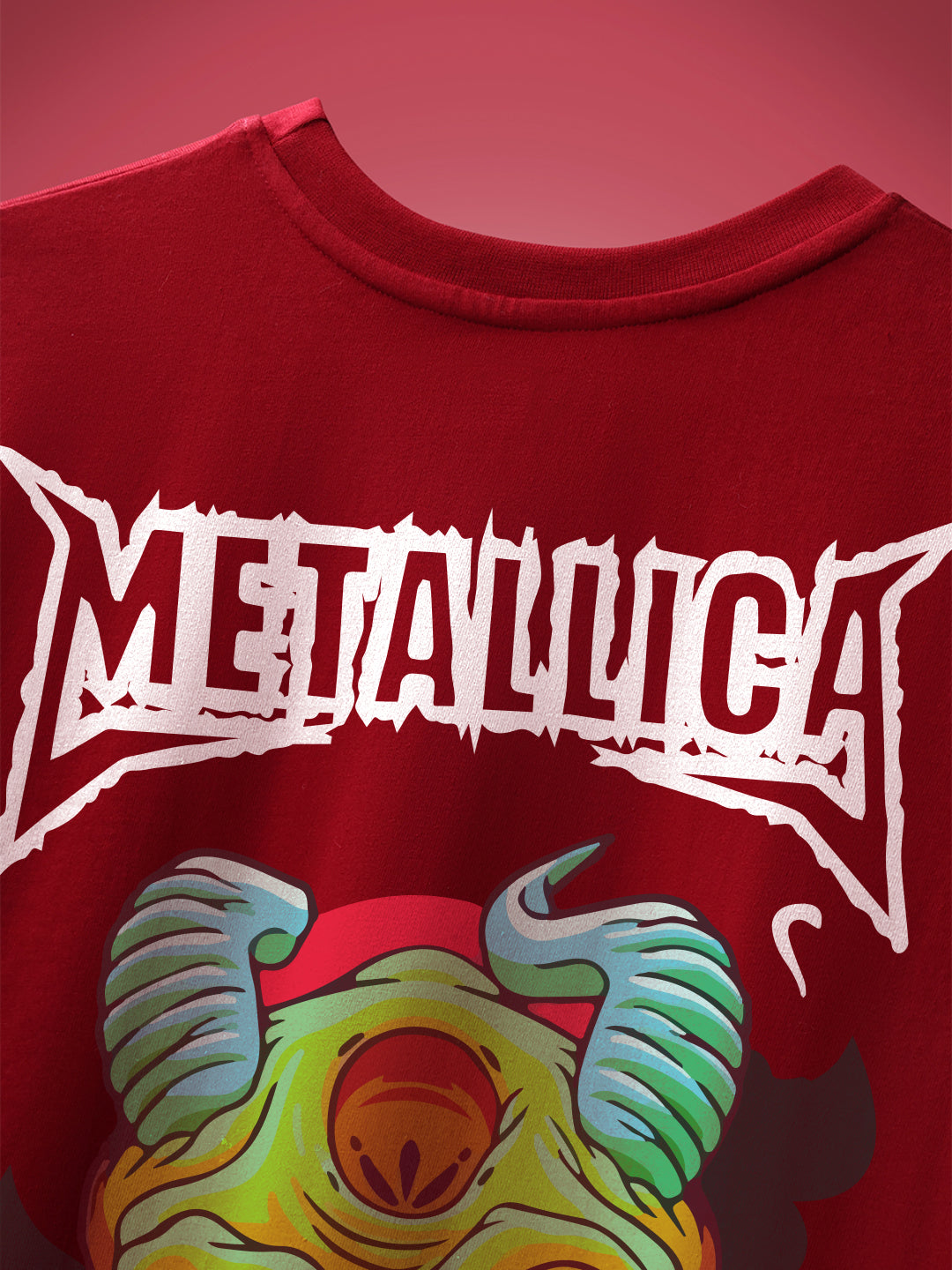 Weird Metallica Oversized T-Shirt