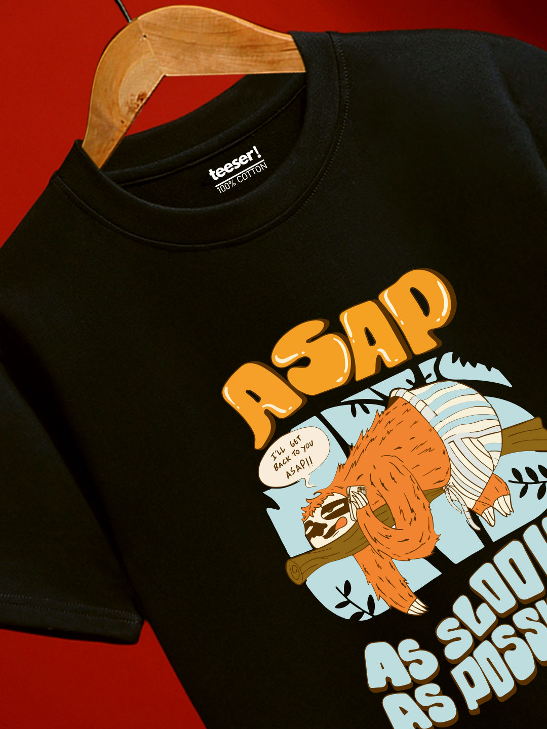 AS SLOW AS POSSIBLE Regular Fit T-Shirt