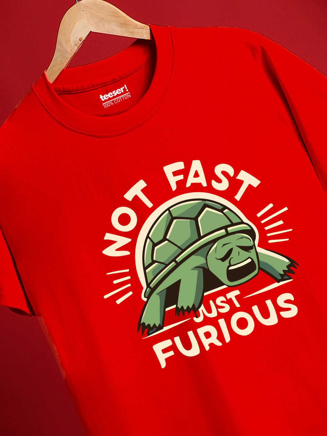 Just Furious Regular Fit T-Shirt