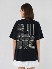 911 Porsche Oversized Fit T-Shirt For Women