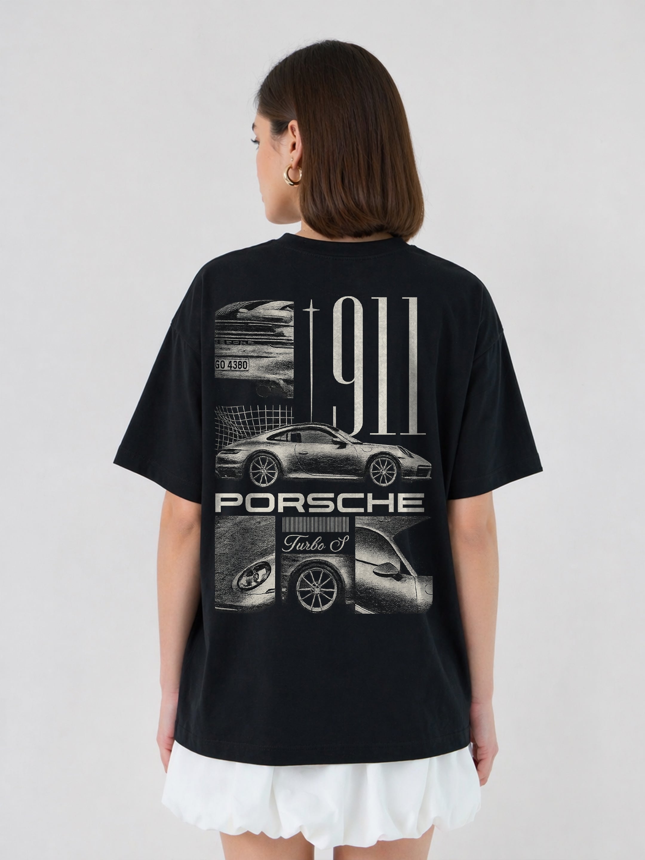 911 Porsche Oversized Fit T-Shirt For Women