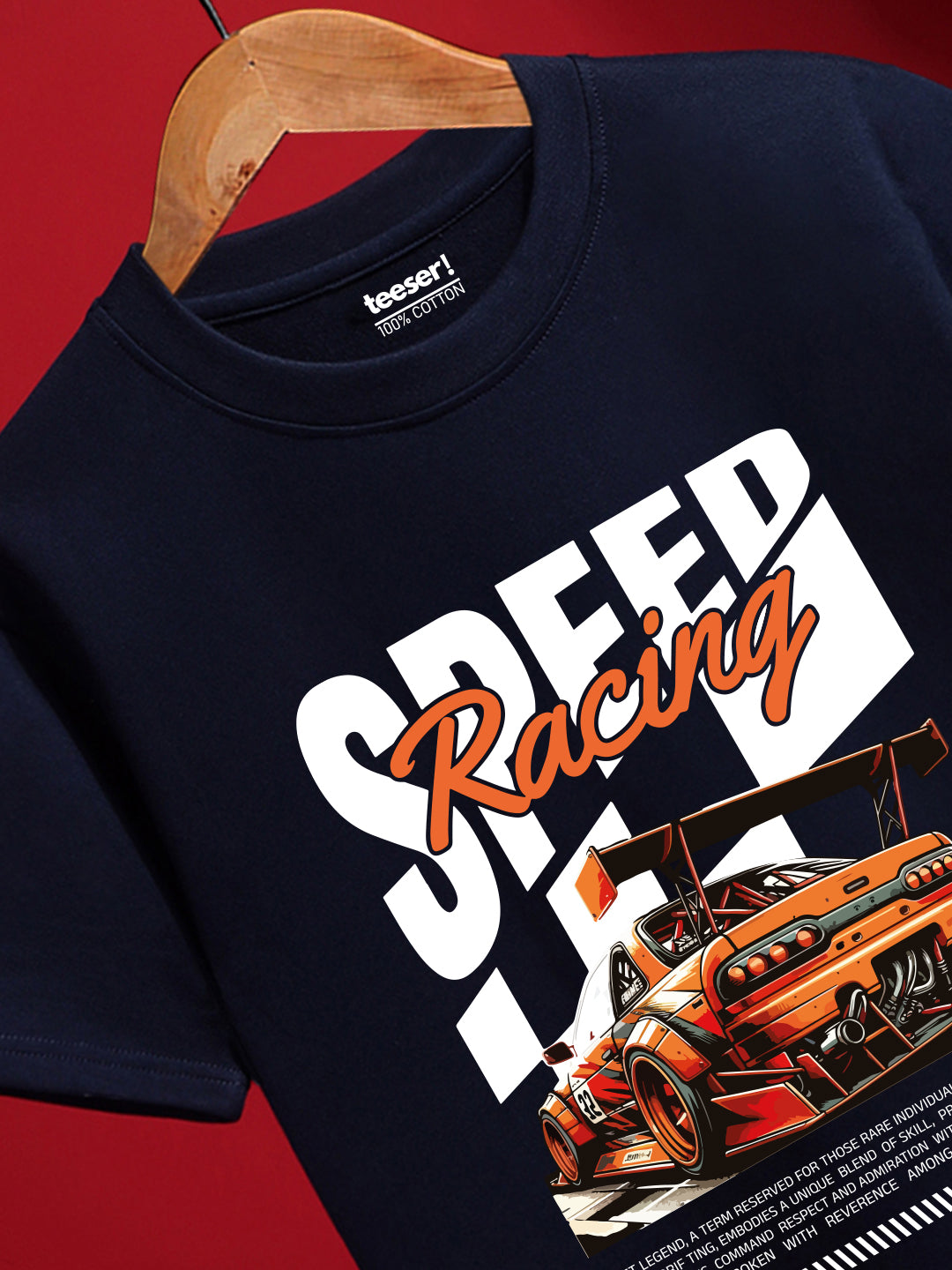 Speed Racing Regular Fit T-Shirt