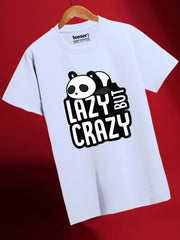 Lazy But Crazy Regular Fit T-Shirt