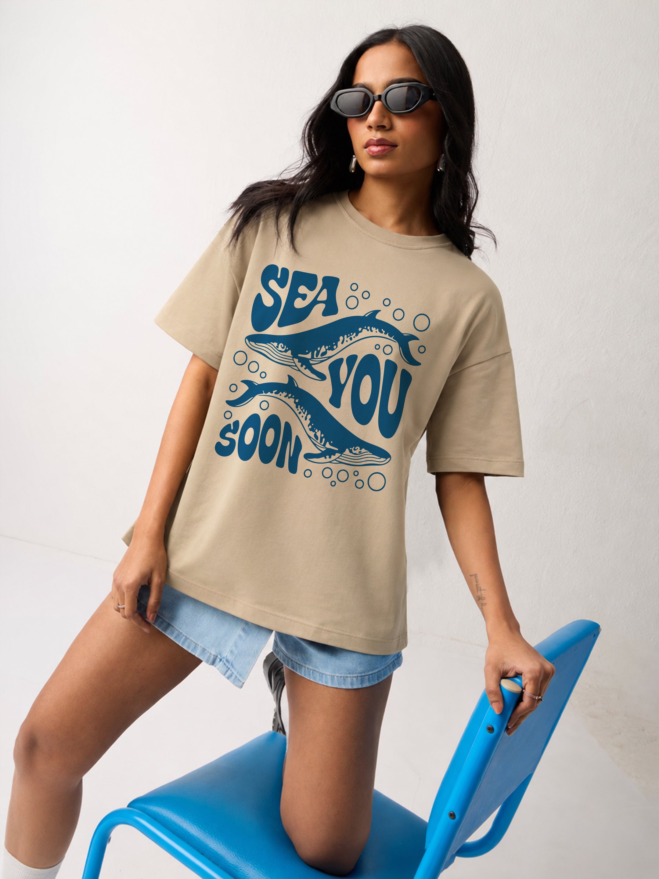 Sea You Soon Oversized T-Shirt