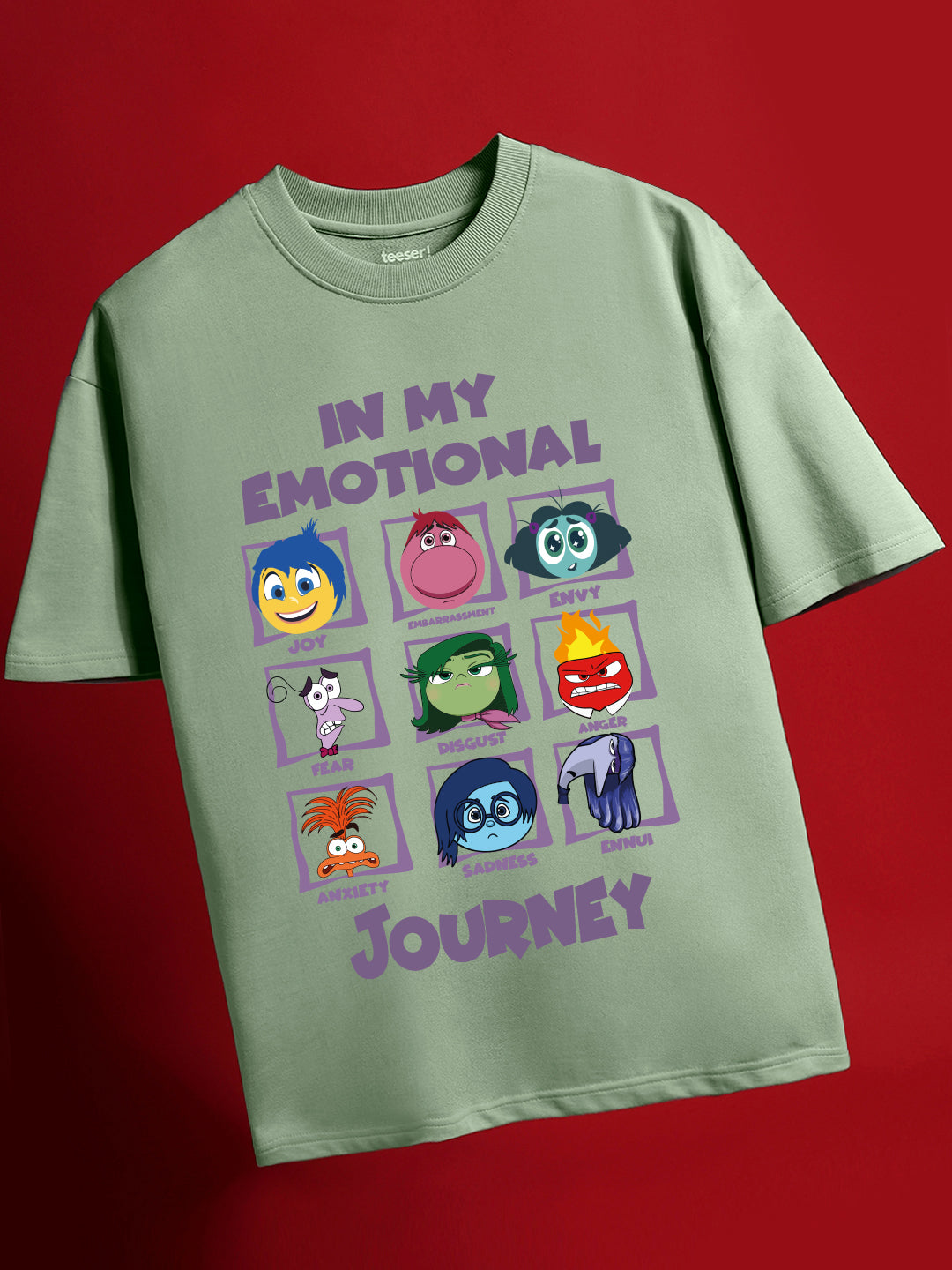 In My Emotional Journey Oversized T-Shirt