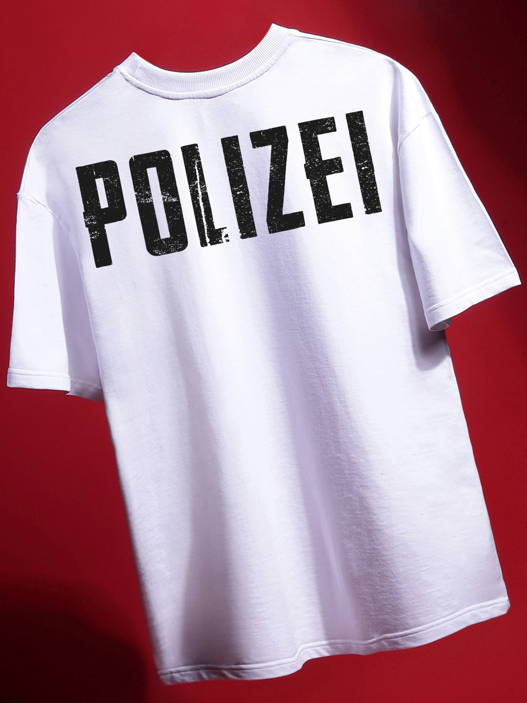Polizei Oversized Fit T-Shirt