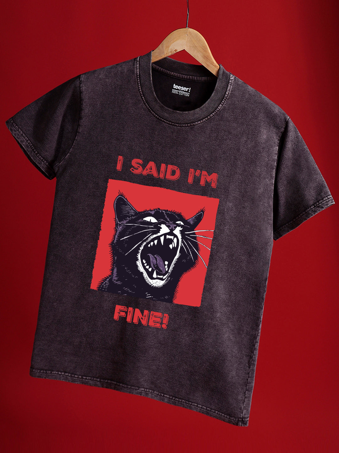 I Said I'm Fine Regular Fit T-Shirt