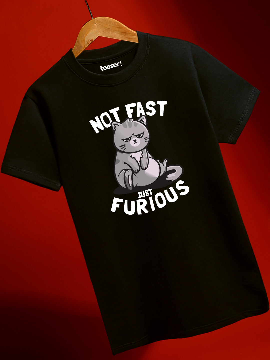 Not Fast Just Furious Regular Fit T-Shirt