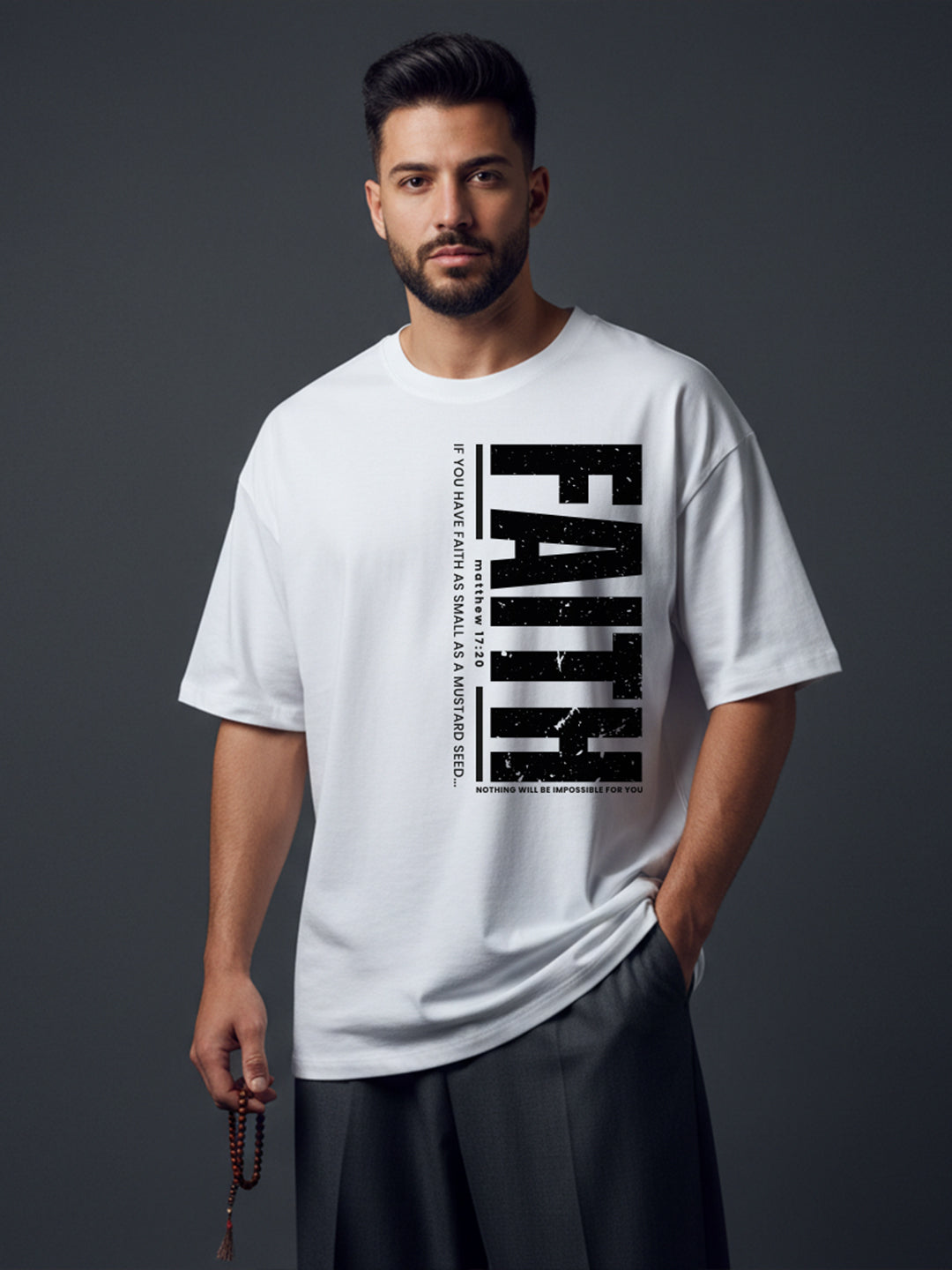 Faith Oversized Fit T-Shirt