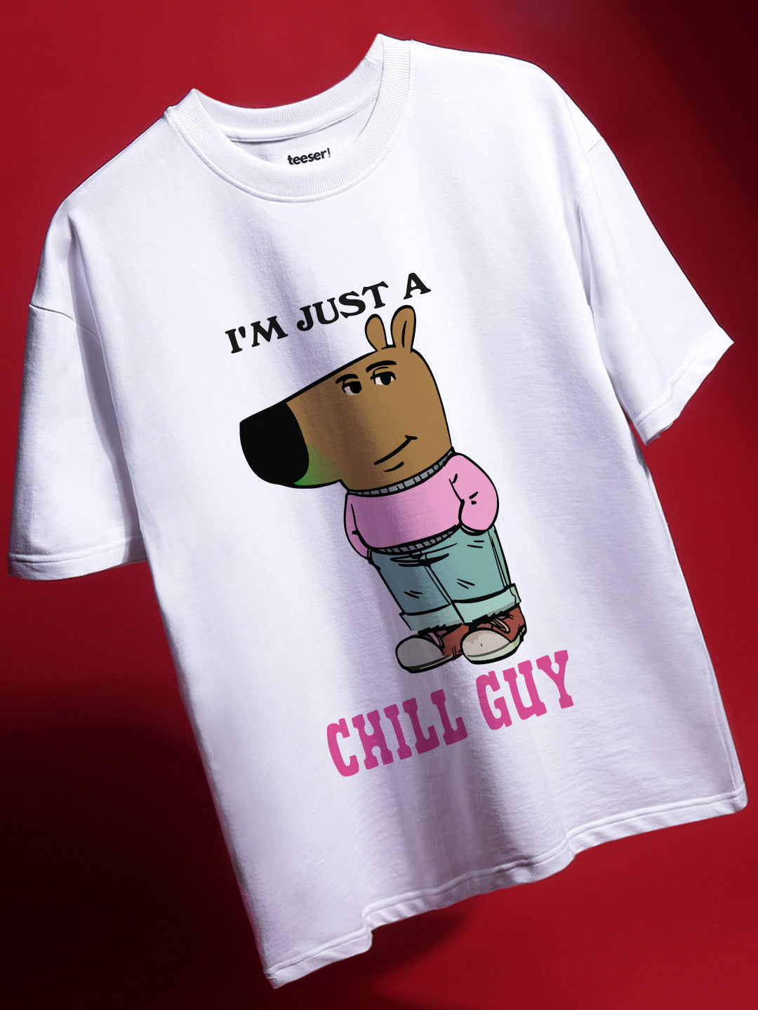 Chill Guy Oversized T-Shirt