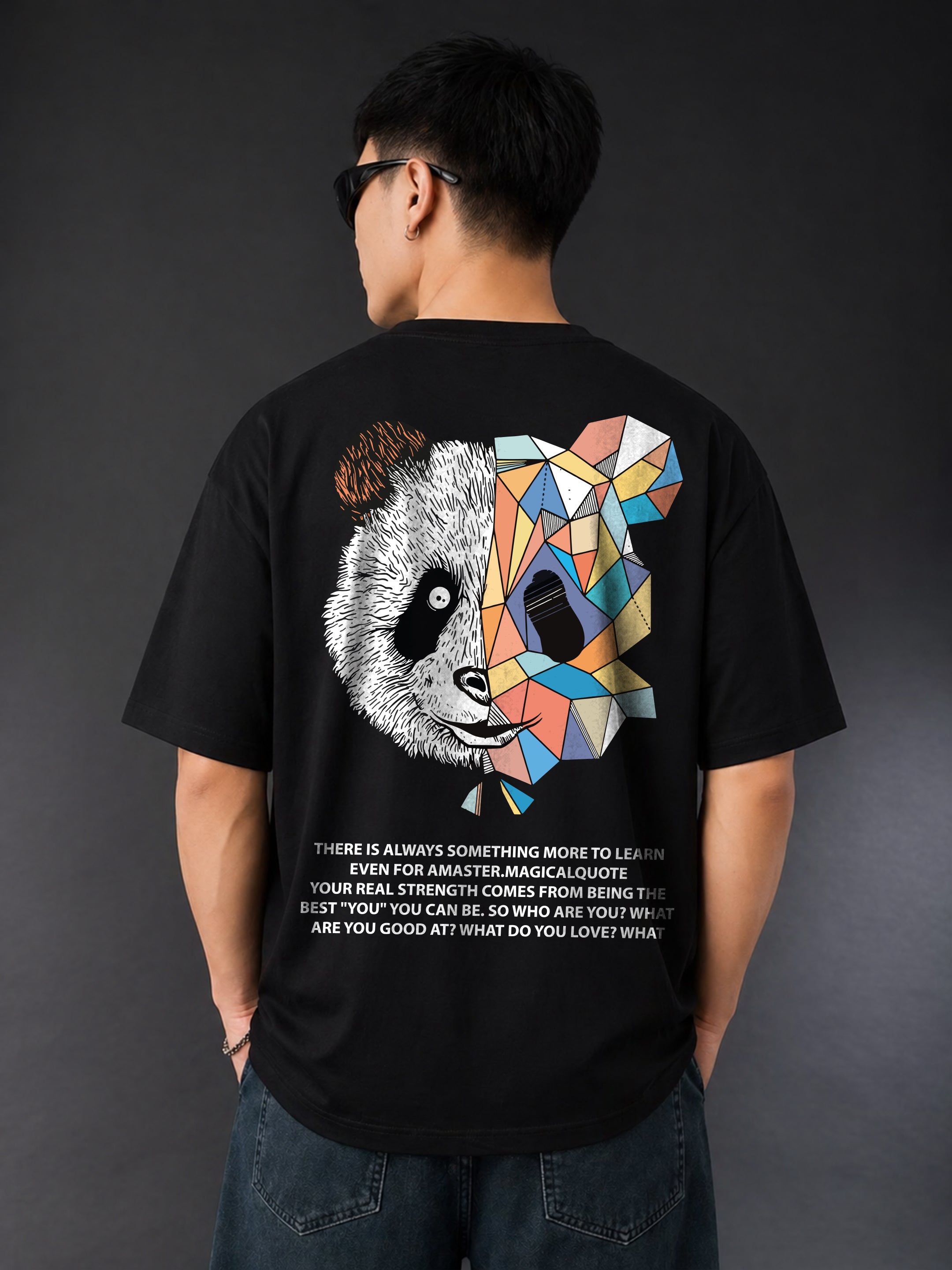 Savage Panda Oversized Fit T-Shirt