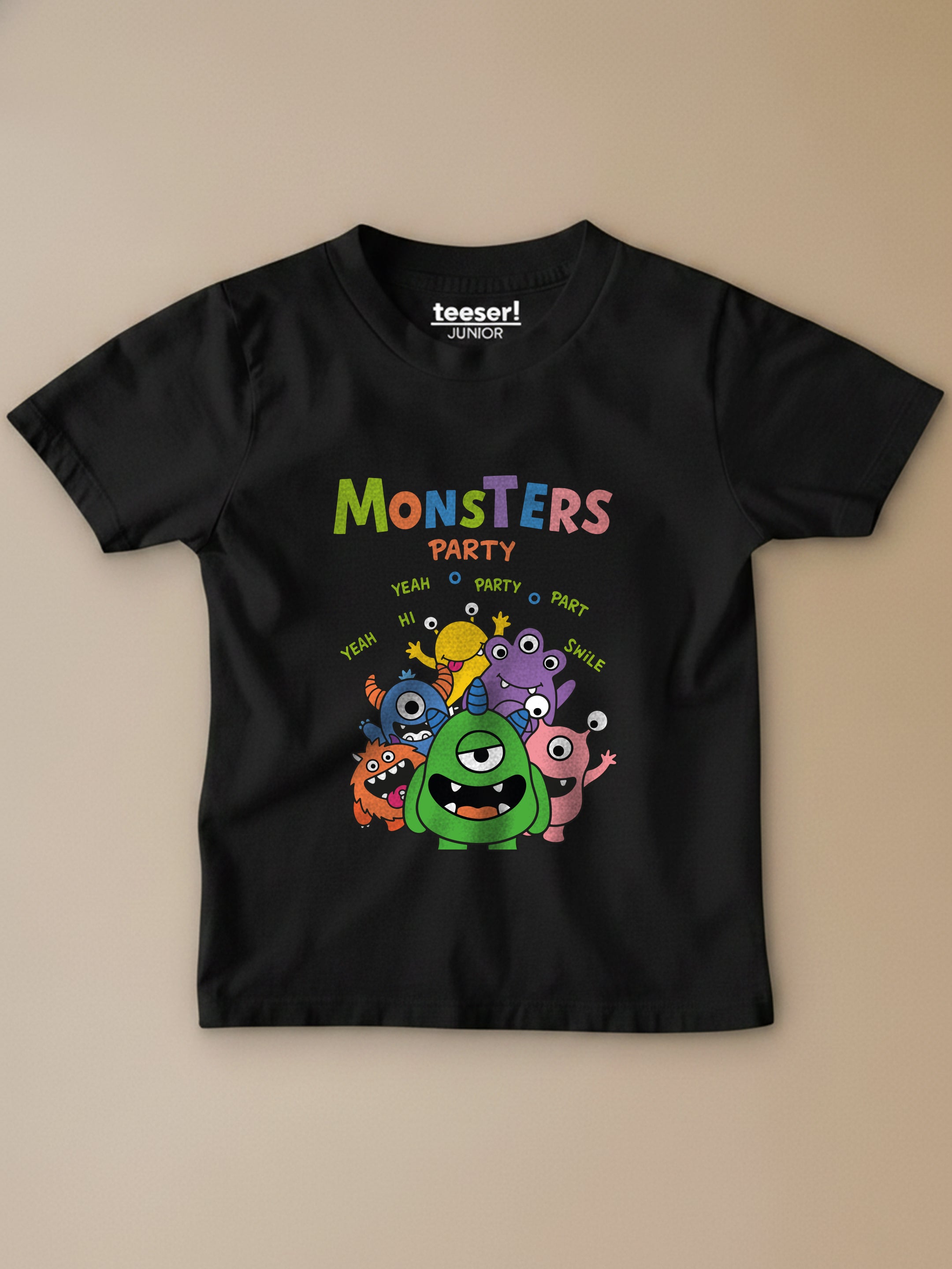 Monster Party Kids T-Shirt