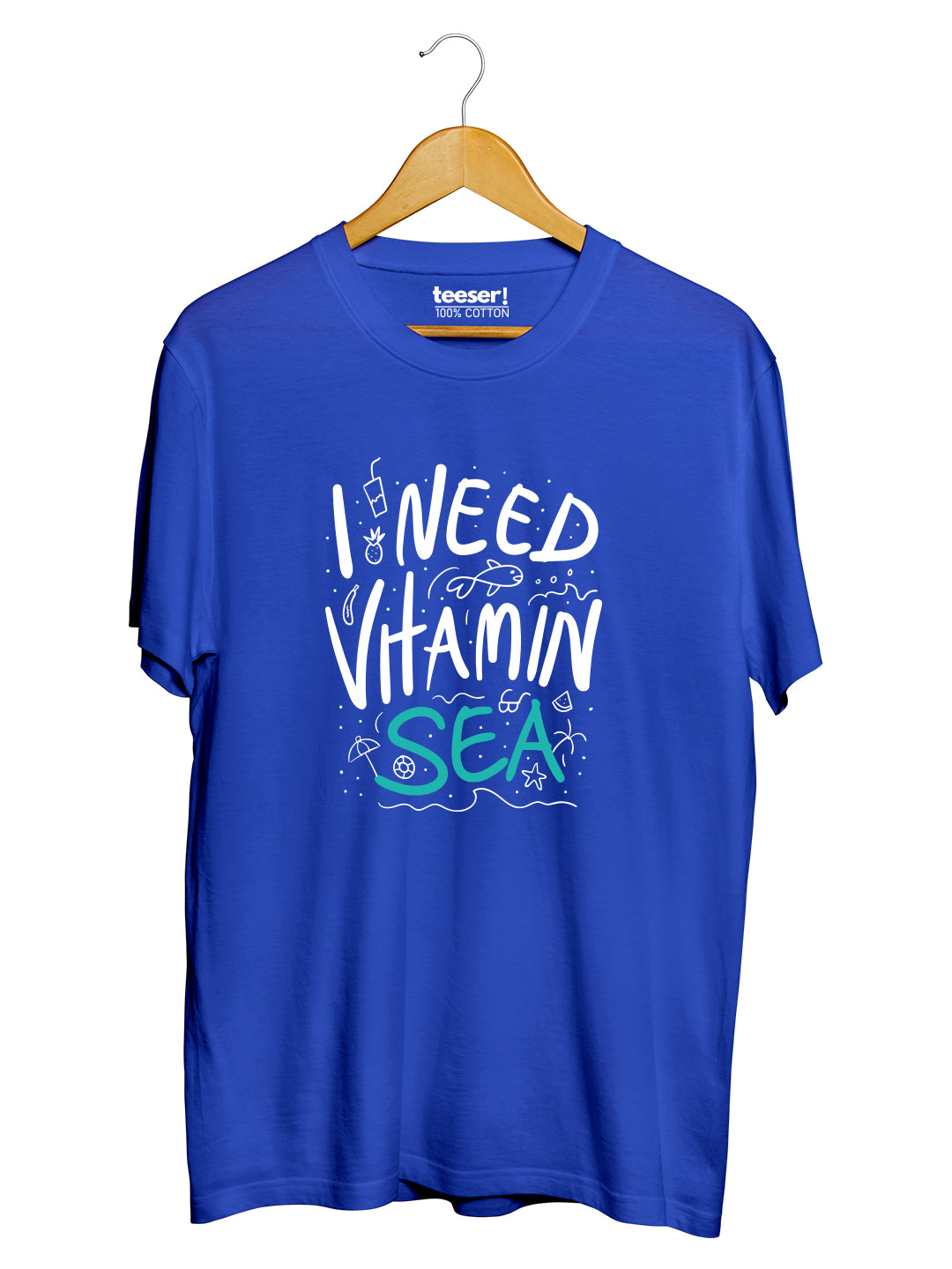 I Need Vitamin Sea Regular Fit T-Shirt