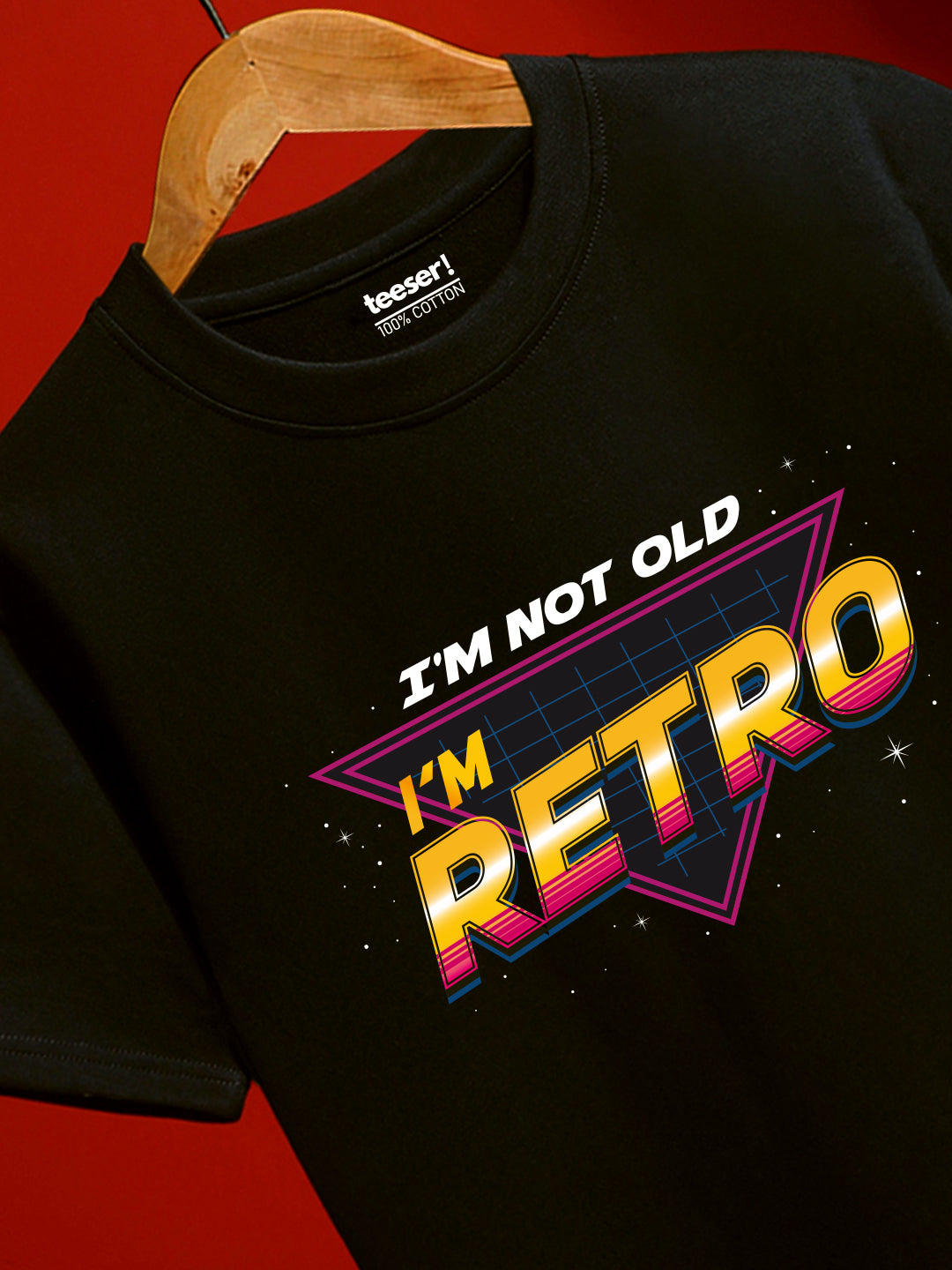 I Am Retro Regular Fit T-Shirt