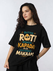 Butter Roti Branded Kapada Oversized T-Shirt
