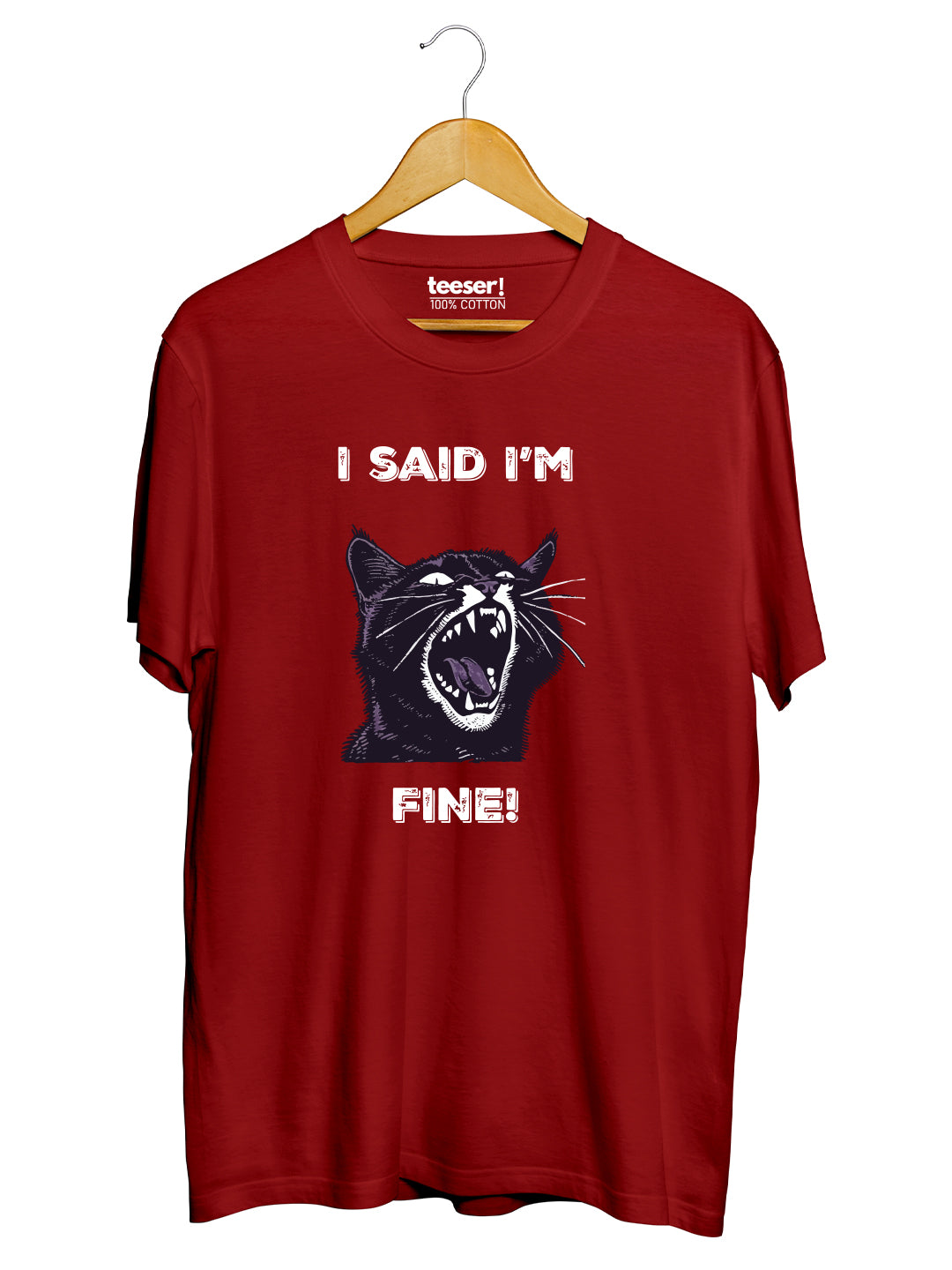 I Said I’m Fine Regular Fit T-Shirt