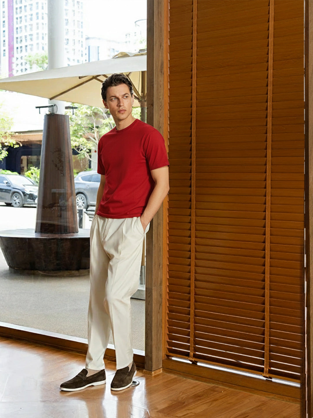 Classic Red Men’s Regular T-Shirt