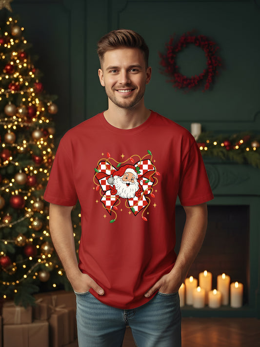 Santa Christmas Regular T-Shirt For Men