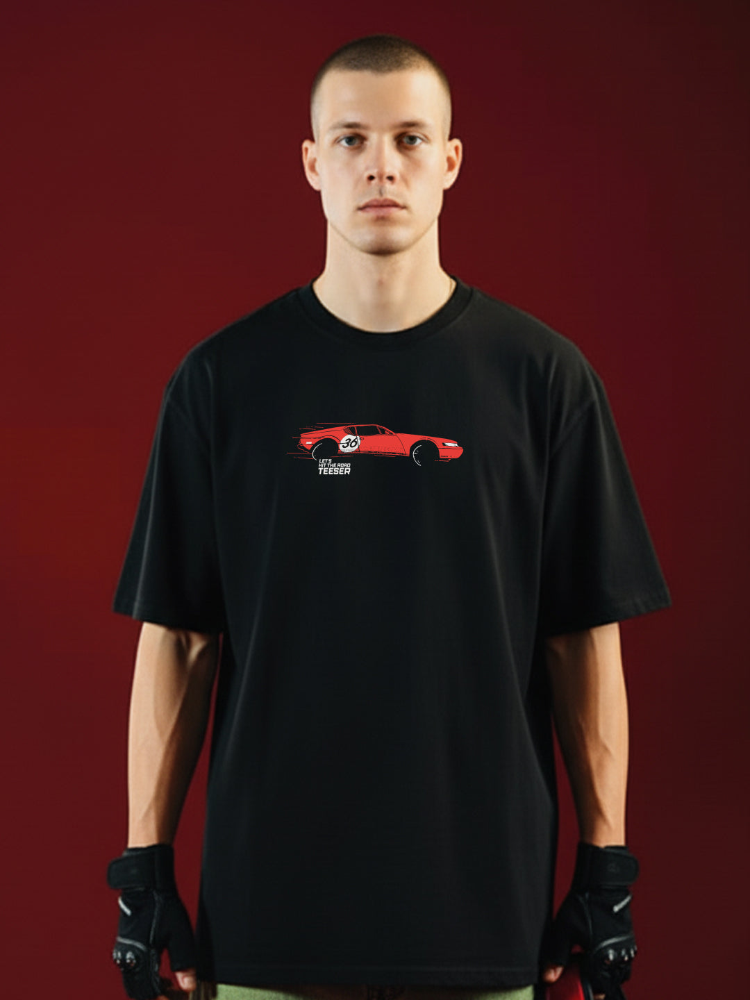 Let's Hit The Road Oversized Fit T-Shirt