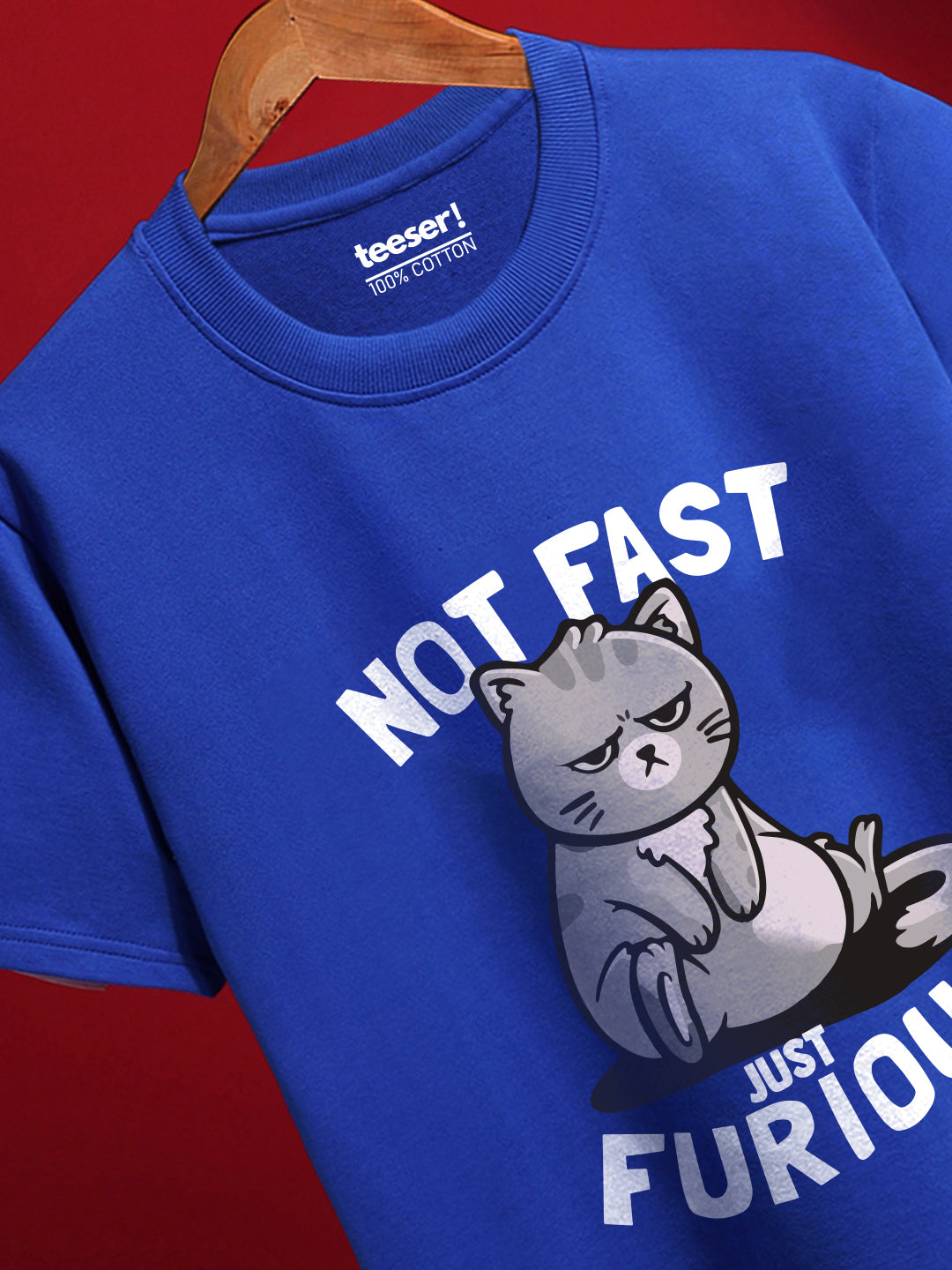 Not Fast Just Furious Regular Fit T-Shirt