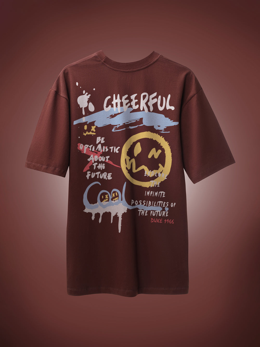 Cheer Full Oversized Fit T-Shirt