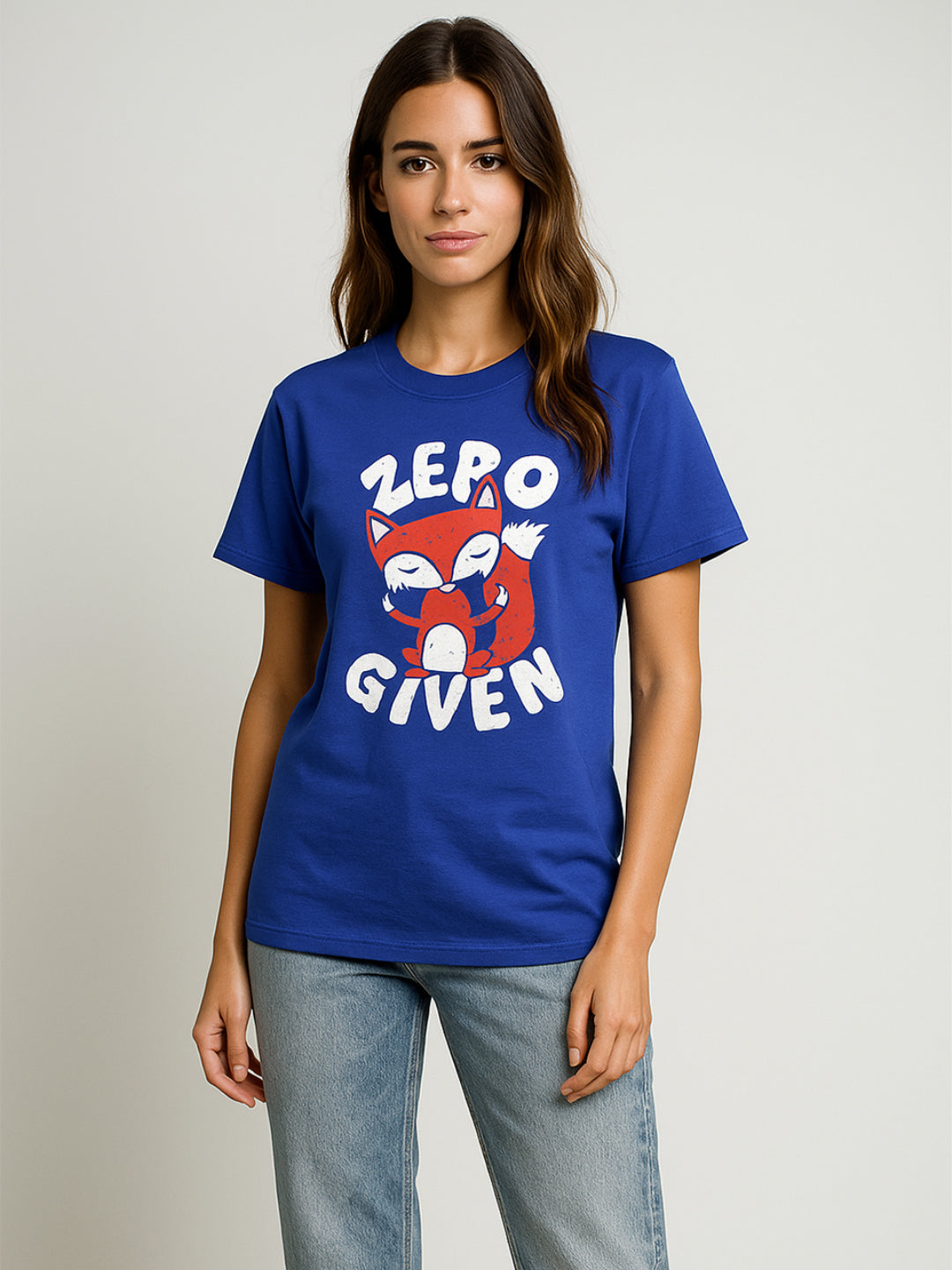 Zero Fox Given Regular Fit T-Shirt For Women