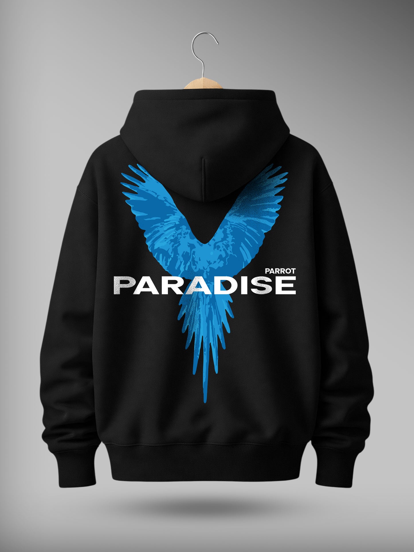 Paradise Drop Shoulder Graphic Hoodie