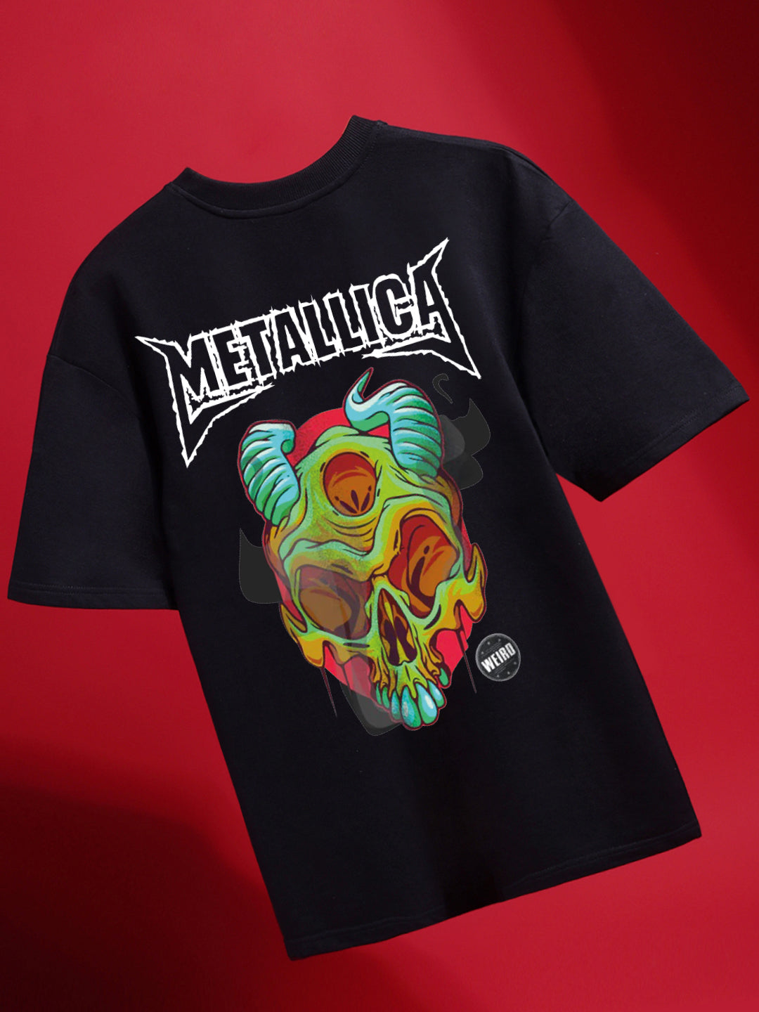 Weird Metallica Oversized T-Shirt