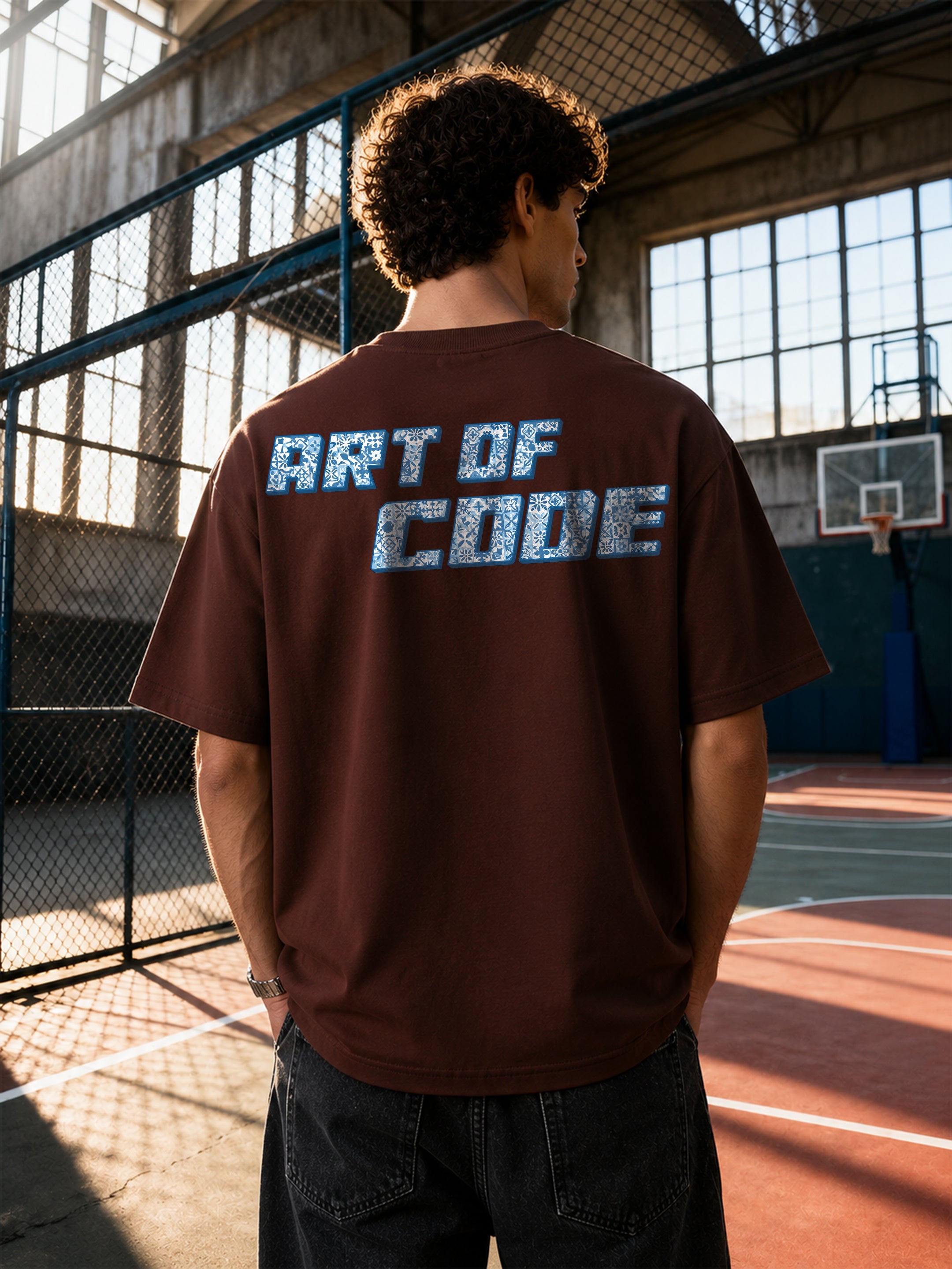 Art Of Code Oversized Fit T-Shirt