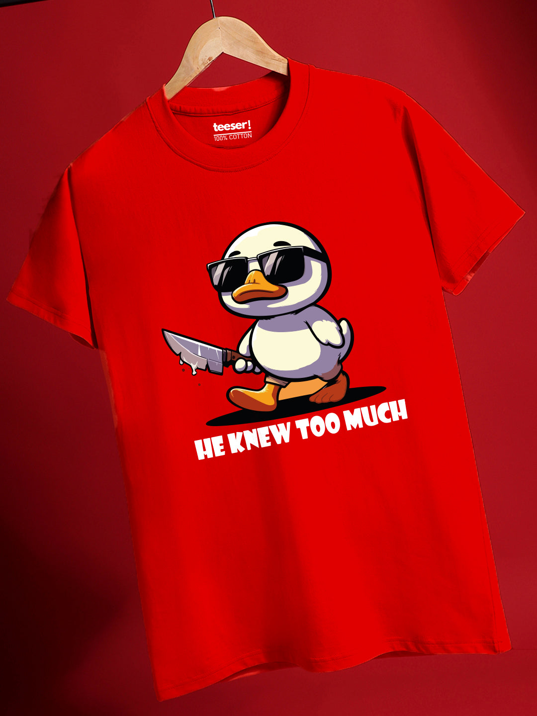 He Knew Too Much Regular T-Shirt