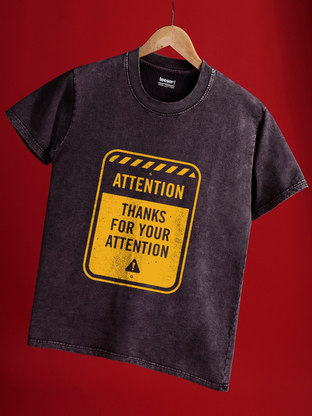 THANKS FOR ATTENTION Regular Fit T-Shirt