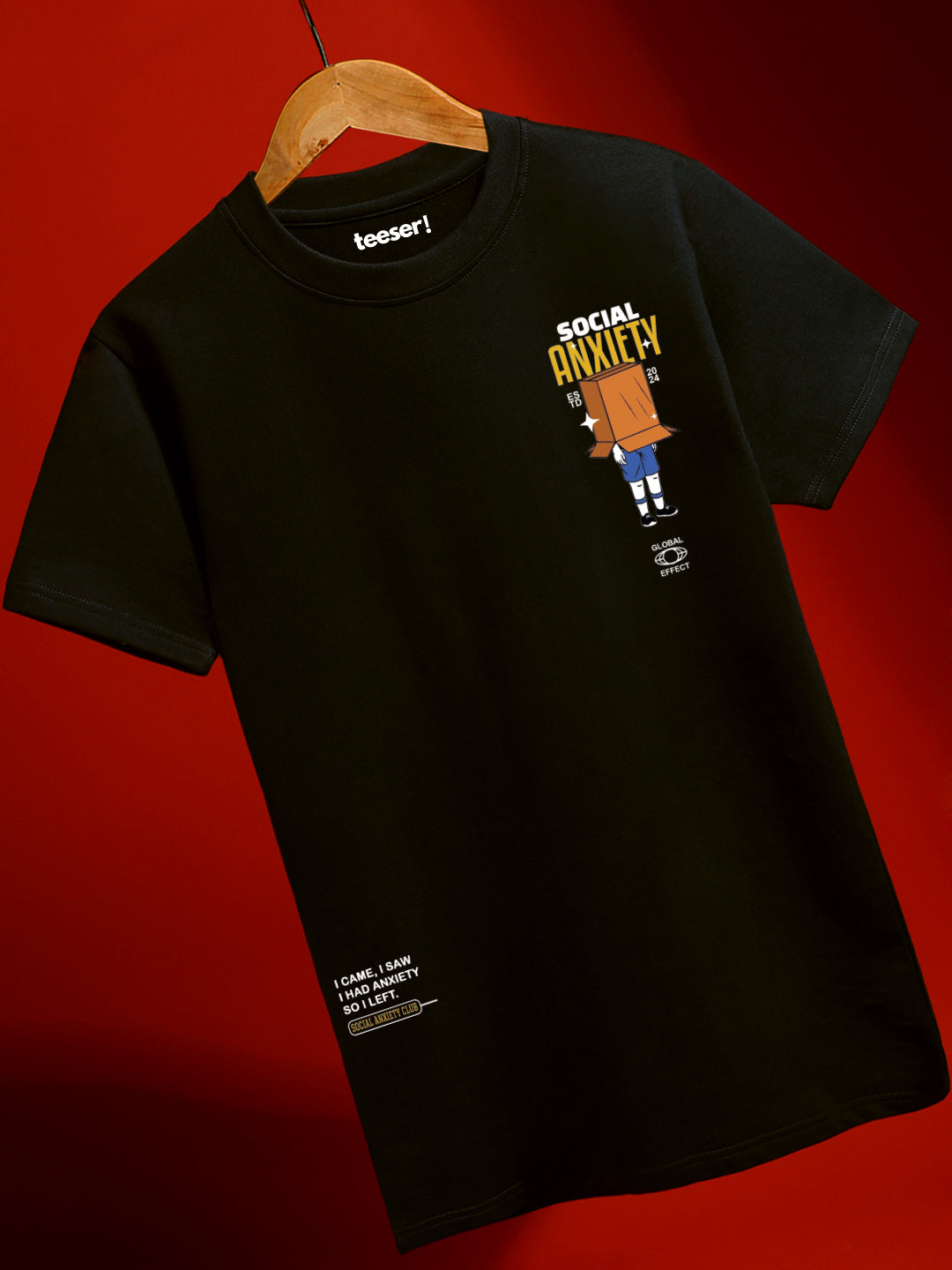 Social Anxiety Regular Fit T-Shirt