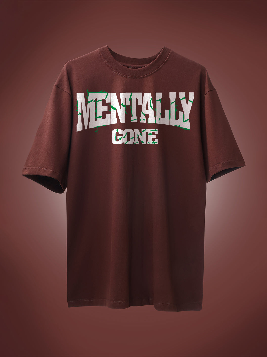 Mentally Gone Oversized Fit T-Shirt