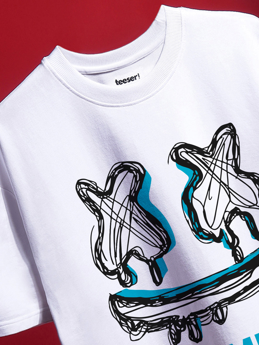 Summary Eraser Oversized Fit T-Shirt