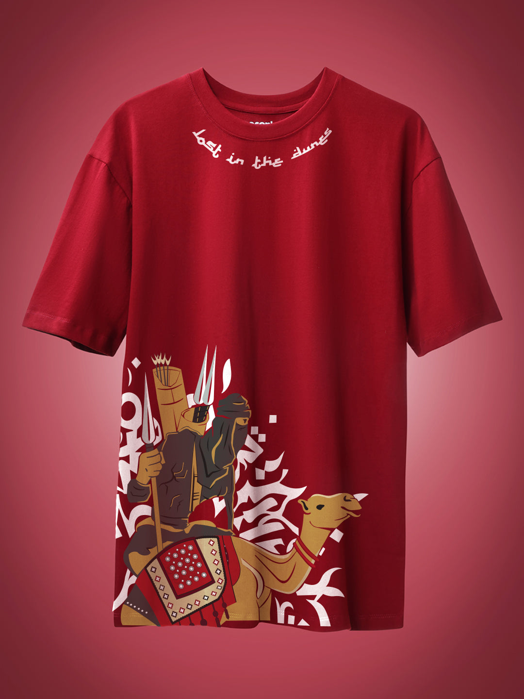 Lost In The Winds Oversized Fit T-Shirt