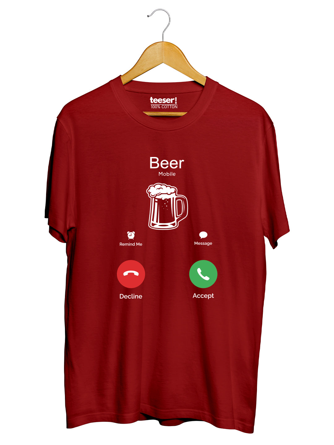 Bear Calling Regular Fit T-Shirt