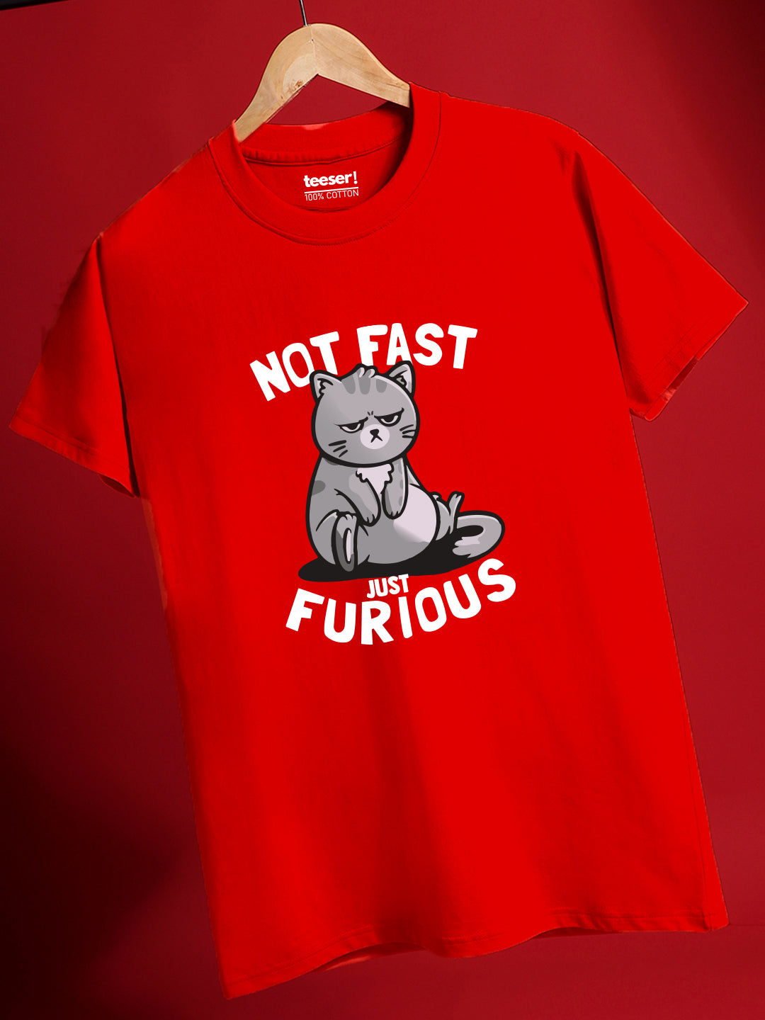 Not Fast Just Furious Regular Fit T-Shirt