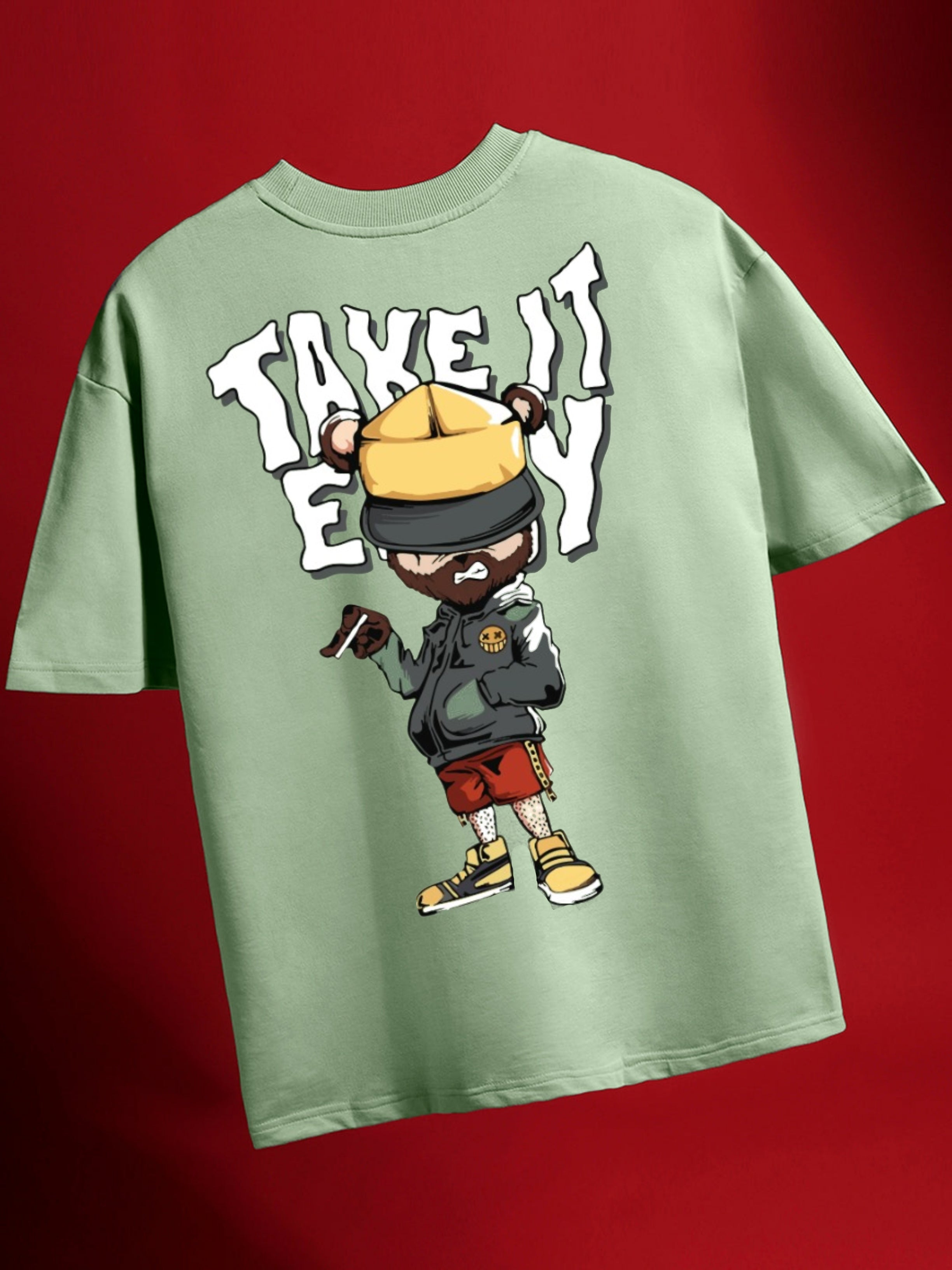 Take It Easy Oversized Fit T-Shirt
