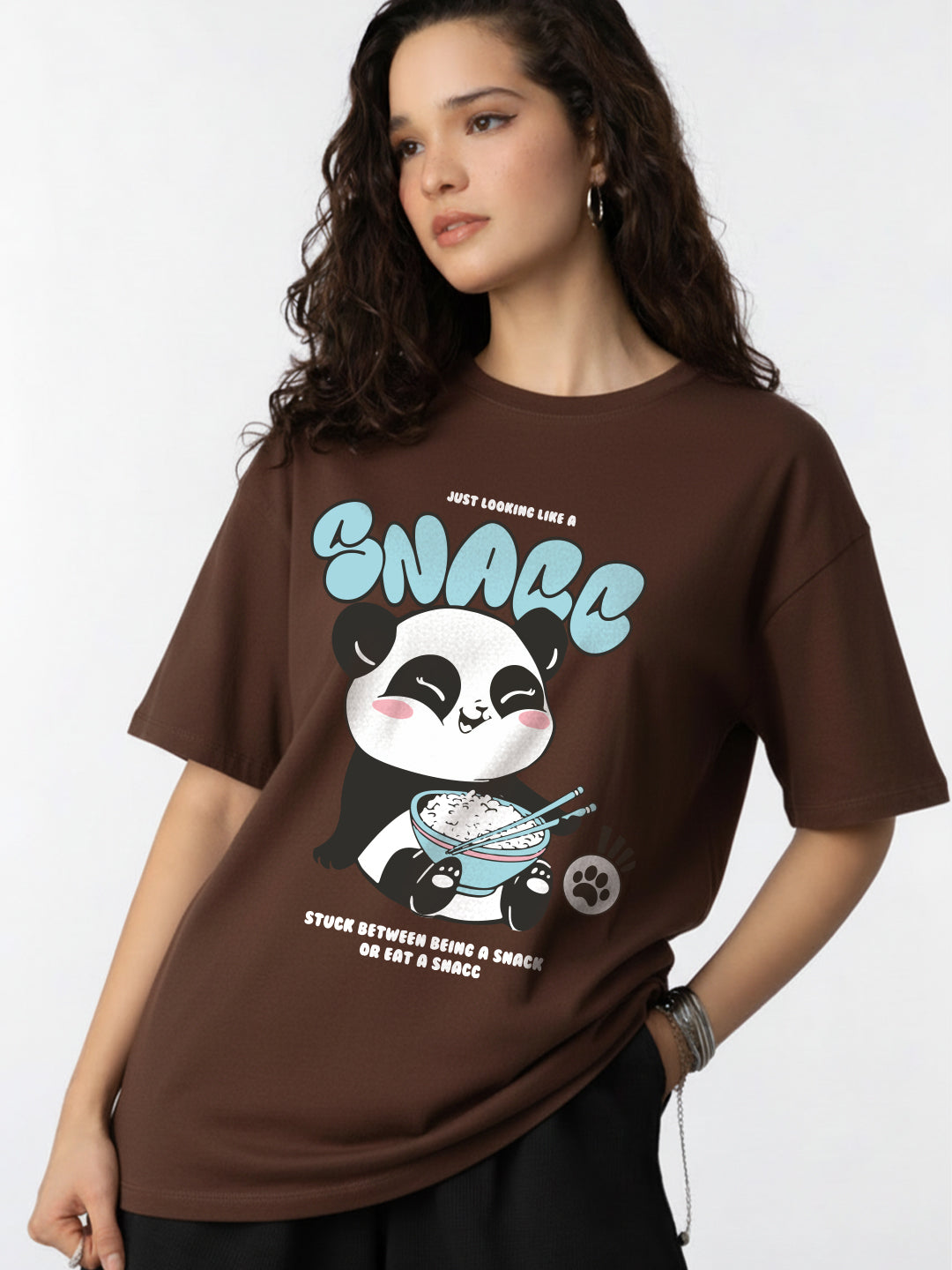 Just Looking Like a Snacc Oversized T-Shirt