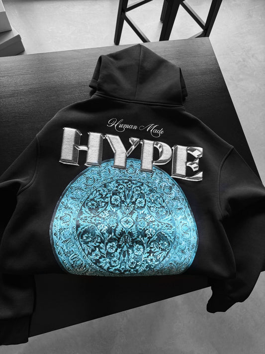 Human Made Hype Drop Shoulder Graphic Hoodie